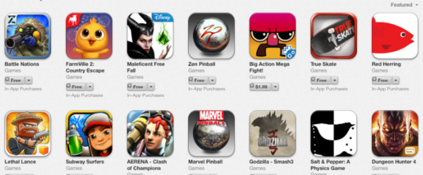 New 10 Games In Apple Store?	
